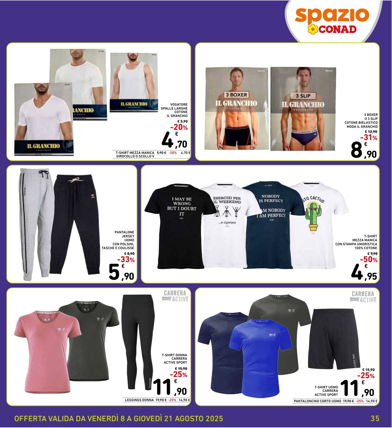 Volantino Conad 09.08.2025 - 09.08.2025