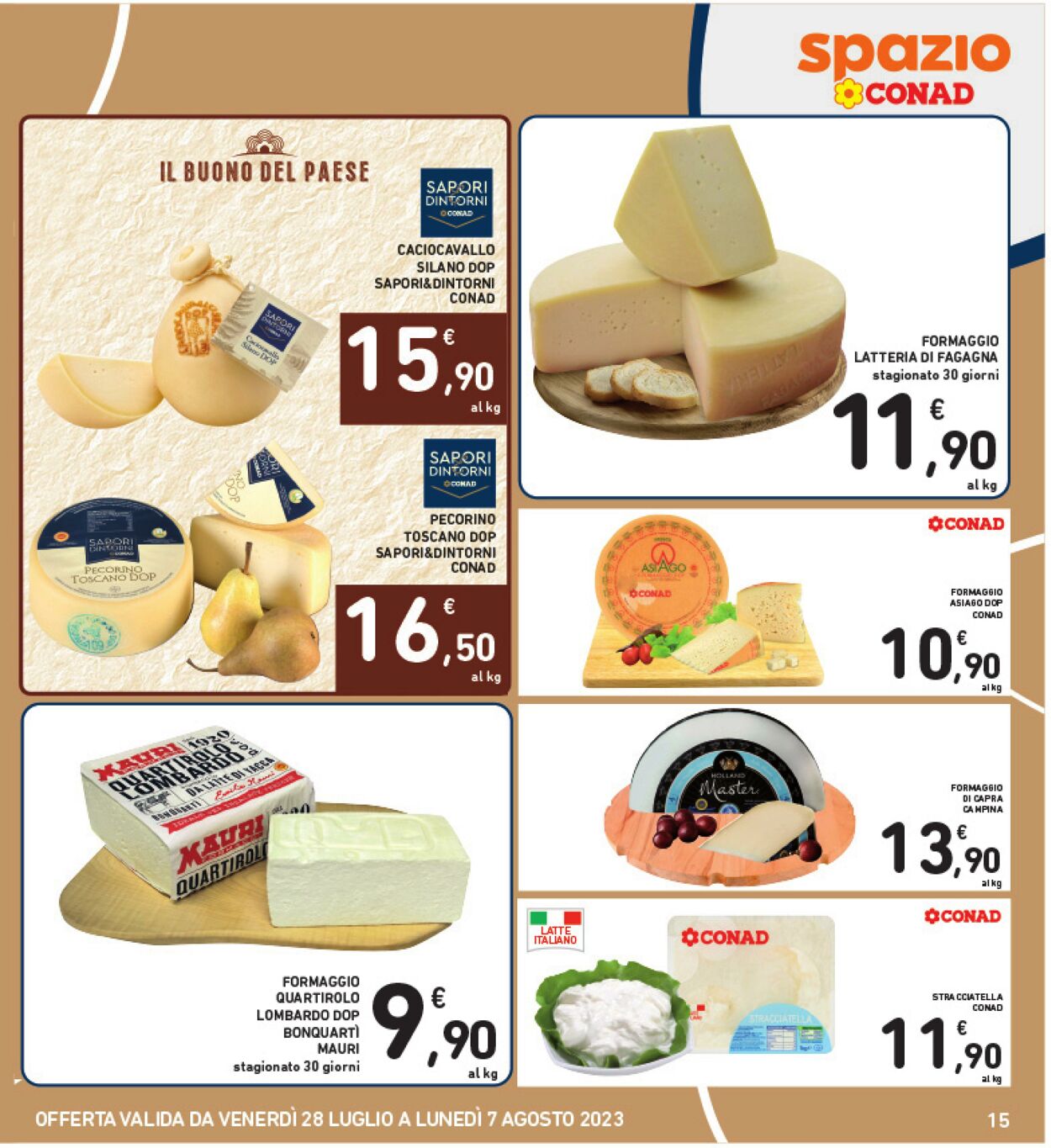 Volantino Conad 28.07.2023 - 07.08.2023