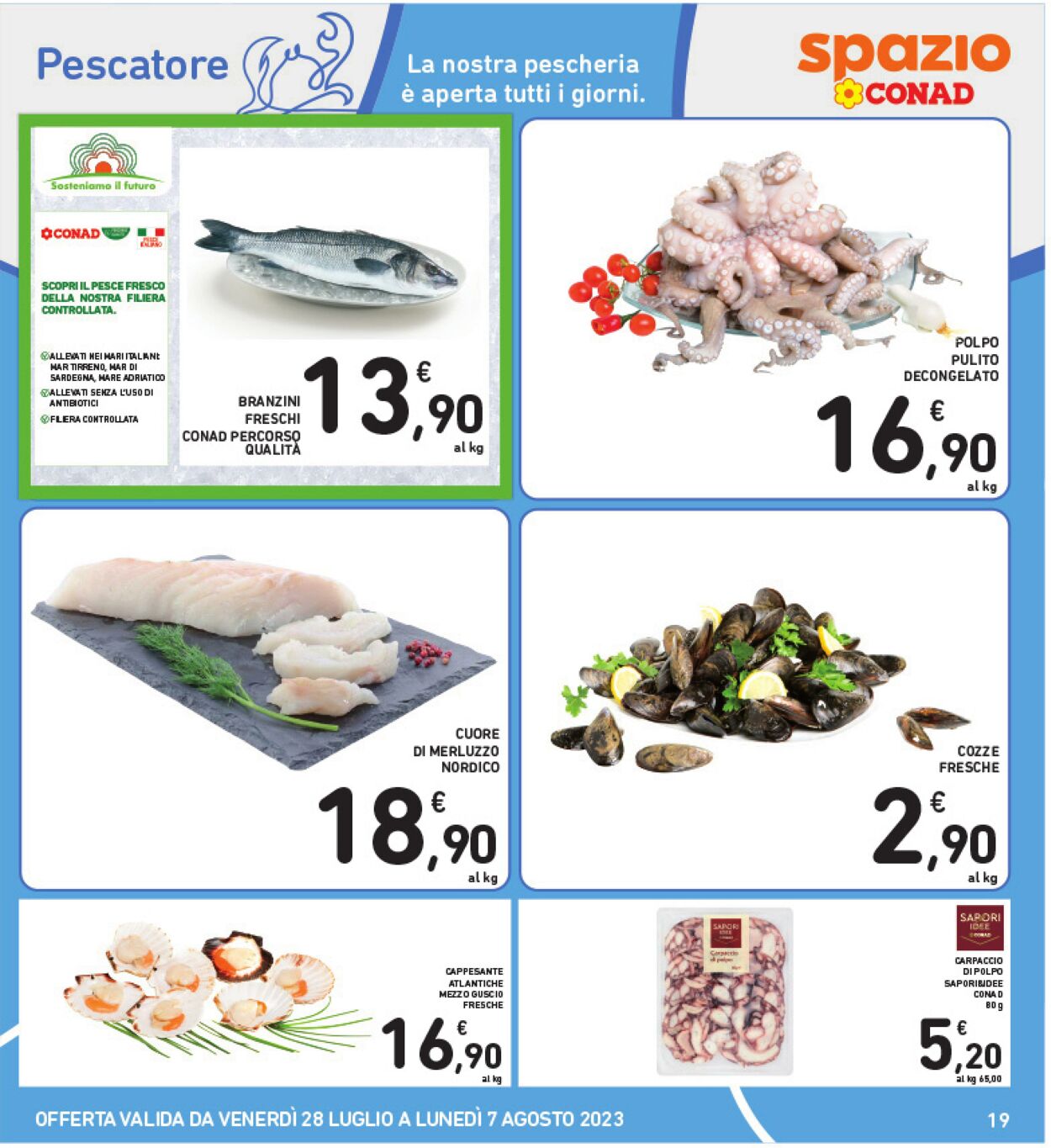 Volantino Conad 28.07.2023 - 07.08.2023