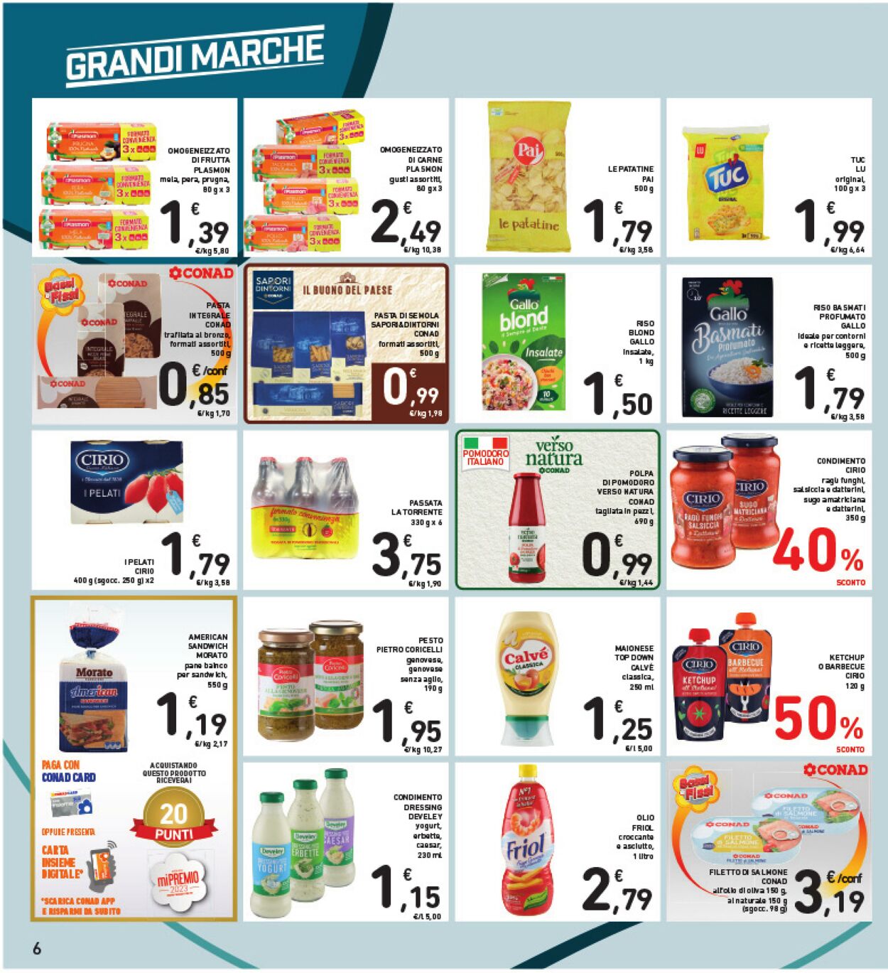 Volantino Conad 28.07.2023 - 07.08.2023