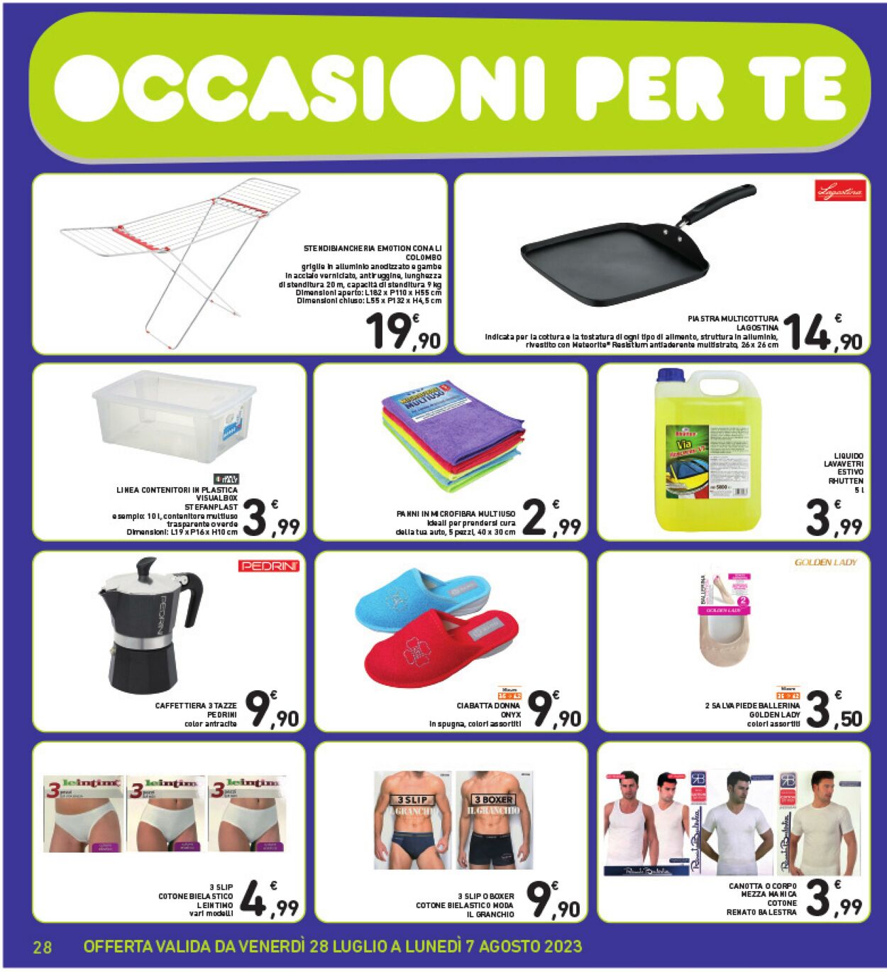 Volantino Conad 28.07.2023 - 07.08.2023