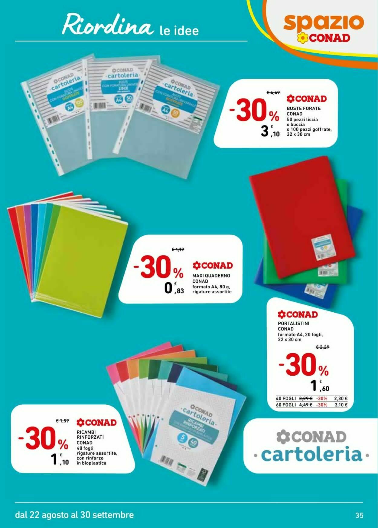 Volantino Conad 08.09.2025 - 08.09.2025