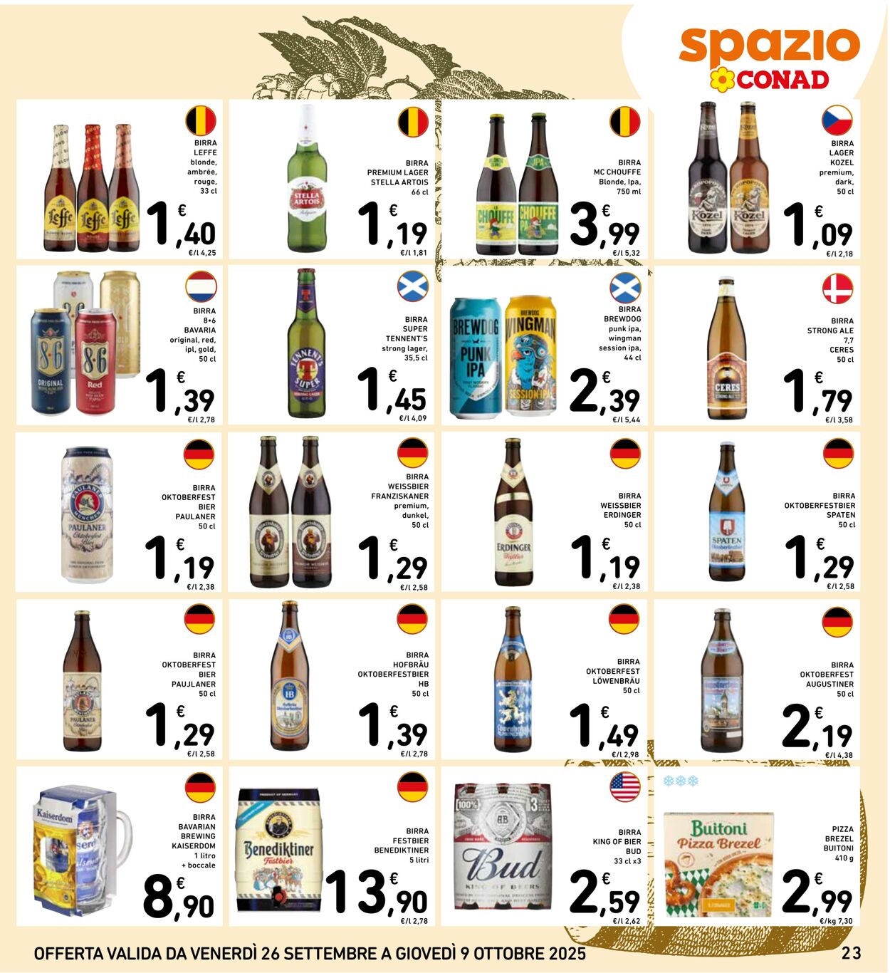 Volantino Conad 08.10.2025 - 08.10.2025