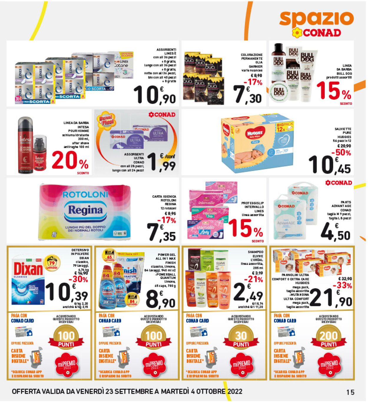 Volantino Conad 23.09.2022 - 04.10.2022