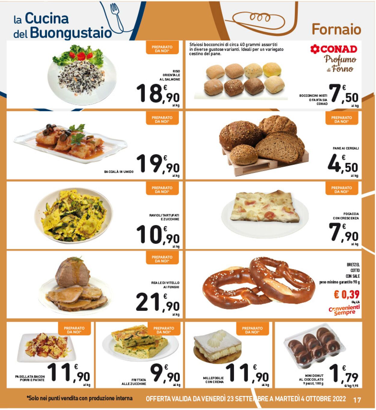 Volantino Conad 23.09.2022 - 04.10.2022