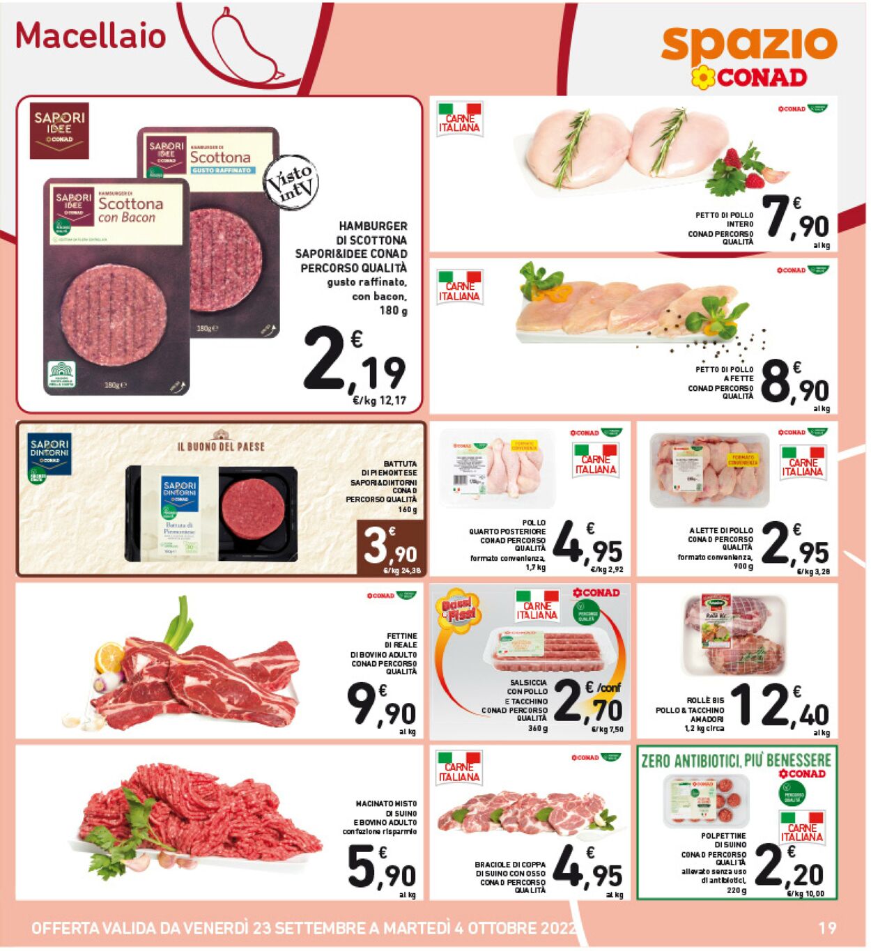 Volantino Conad 23.09.2022 - 04.10.2022