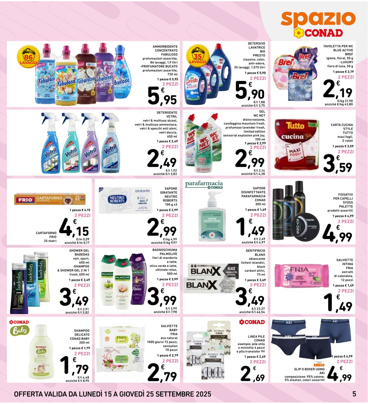 Volantino Conad 16.09.2025 - 16.09.2025