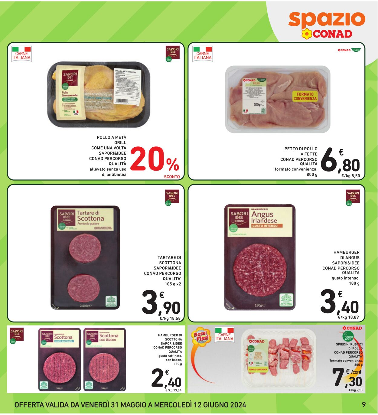 Volantino Conad 31.05.2024 - 12.06.2024