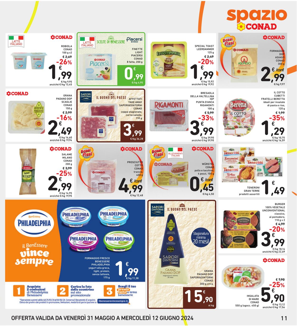 Volantino Conad 31.05.2024 - 12.06.2024