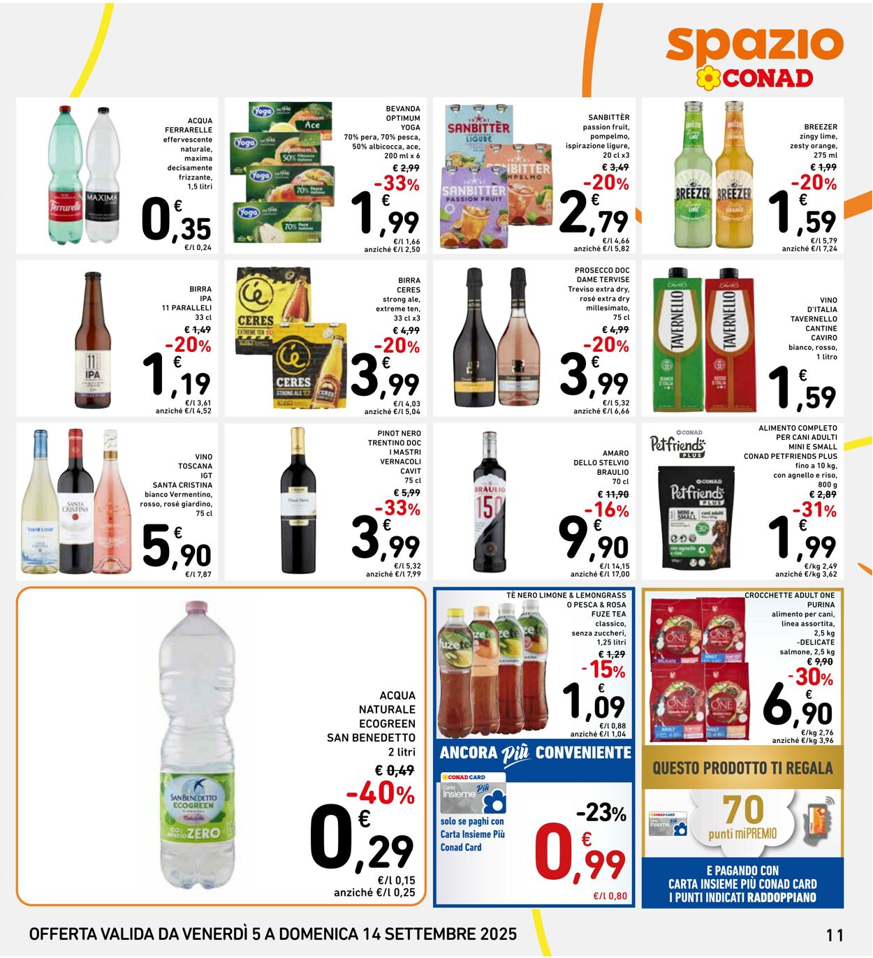 Volantino Conad 11.09.2025 - 11.09.2025