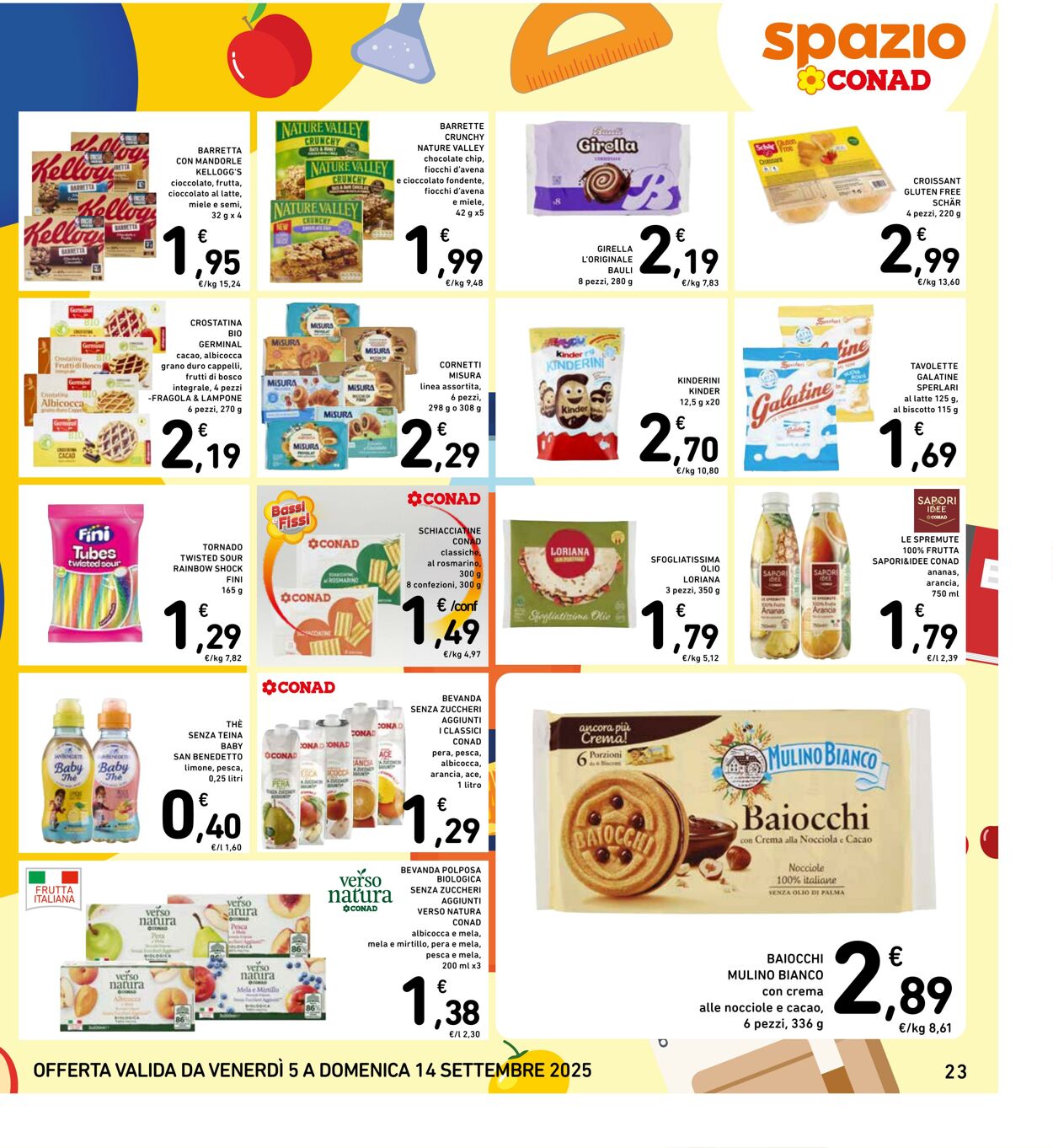 Volantino Conad 11.09.2025 - 11.09.2025