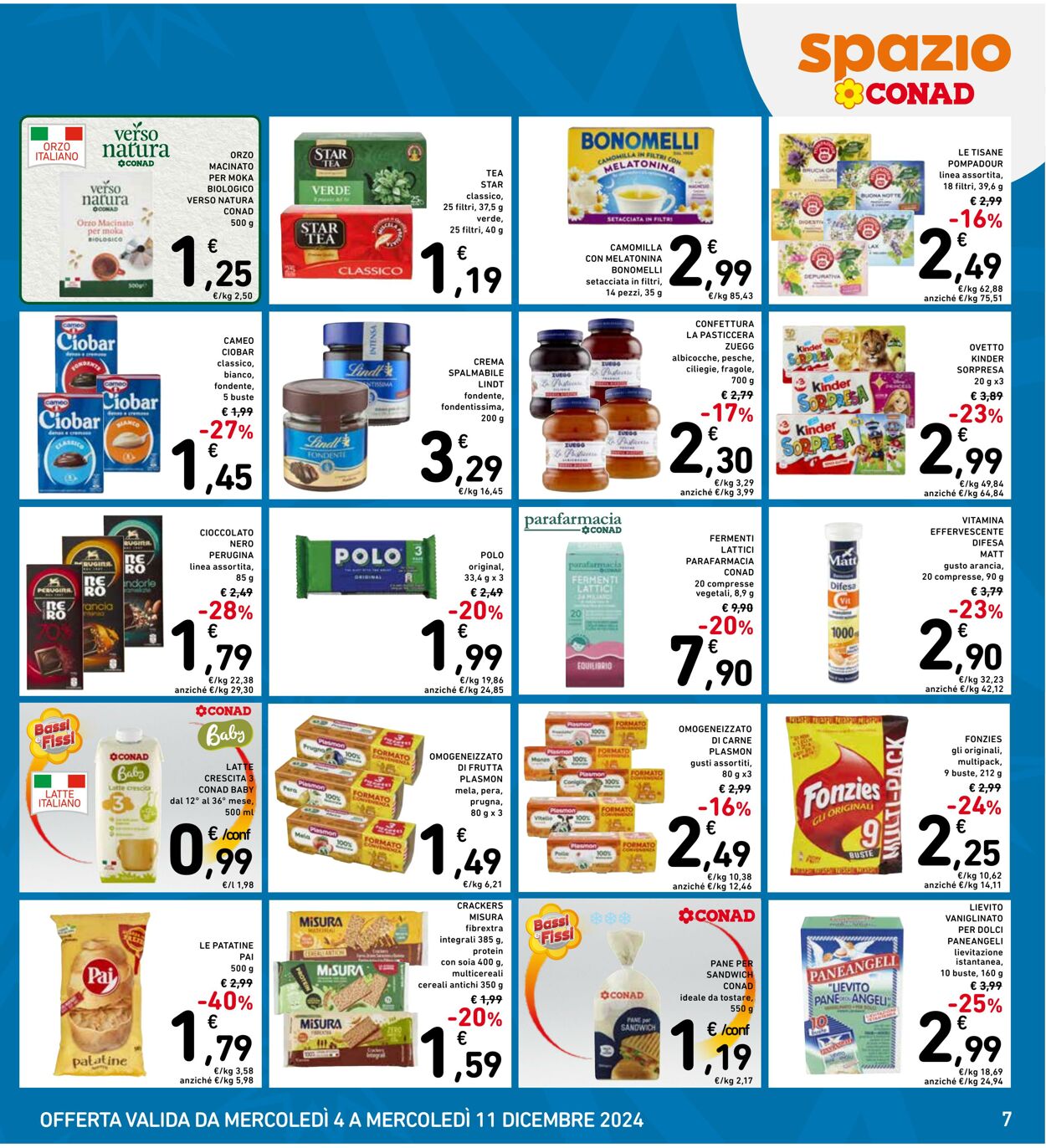 Volantino Conad 04.11.2024 - 11.12.2024