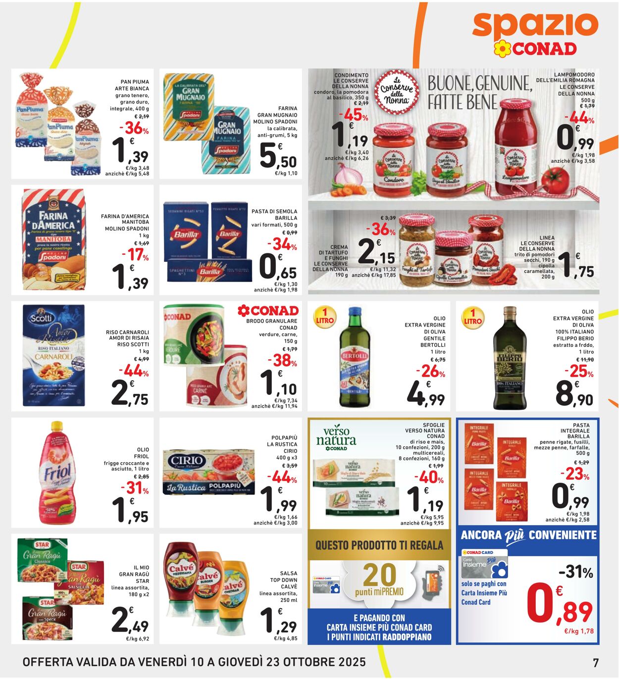 Volantino Conad 18.10.2025 - 18.10.2025