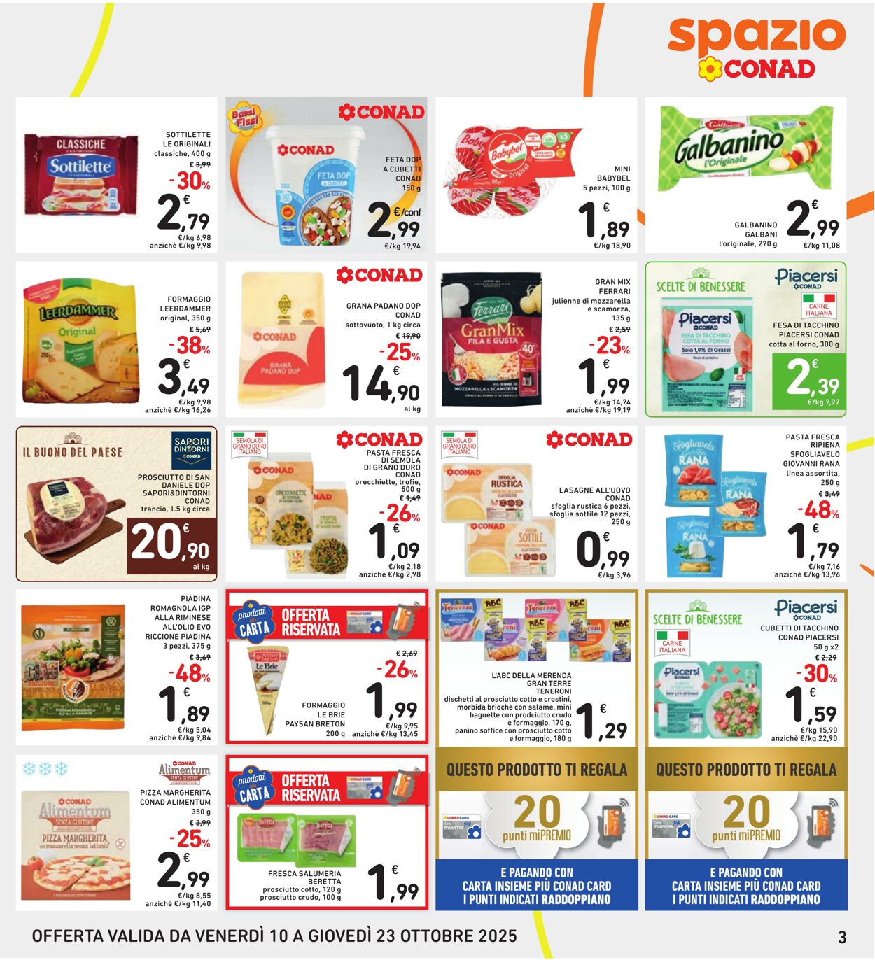 Volantino Conad 18.10.2025 - 18.10.2025