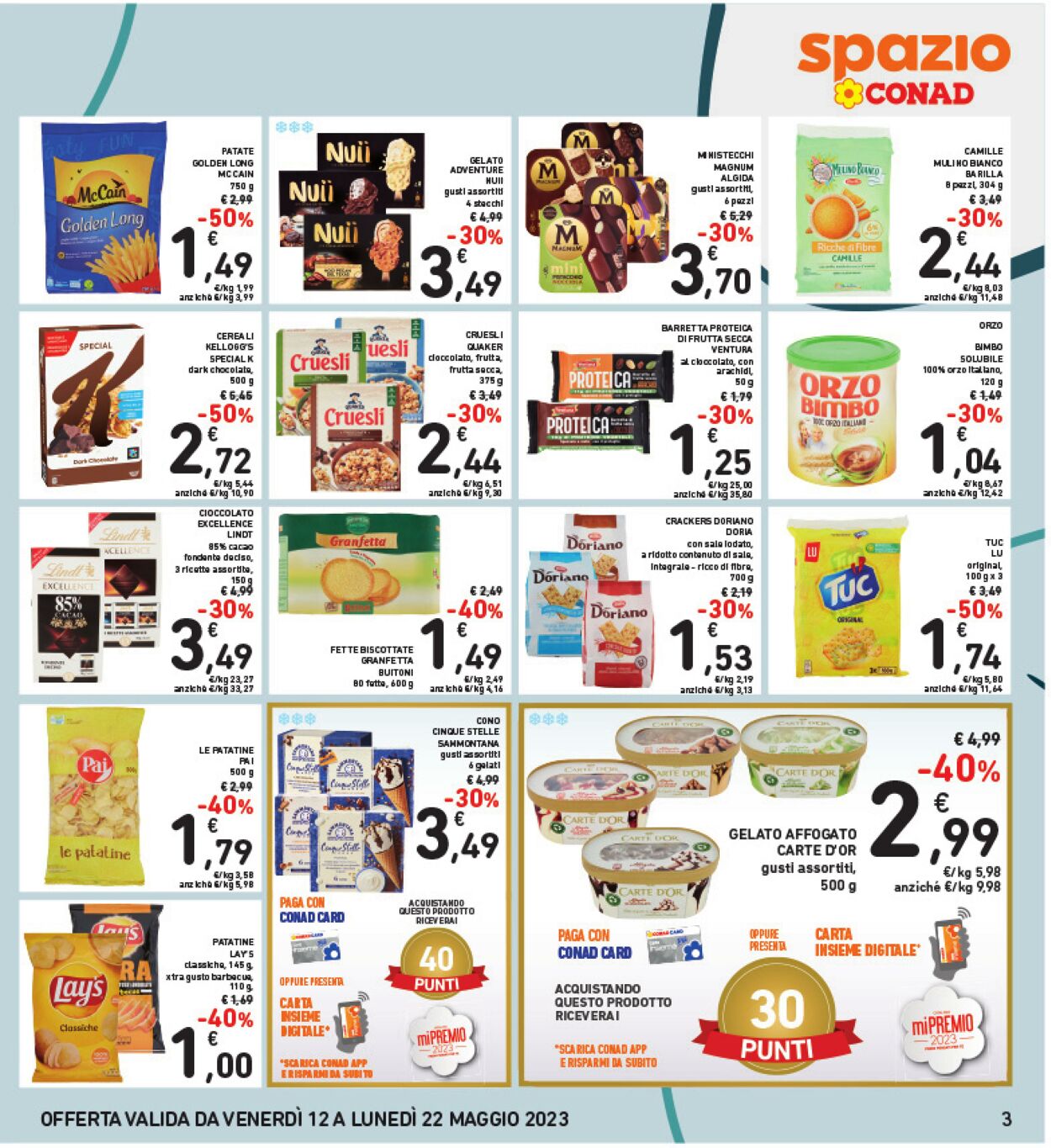 Volantino Conad 12.05.2023 - 22.05.2023