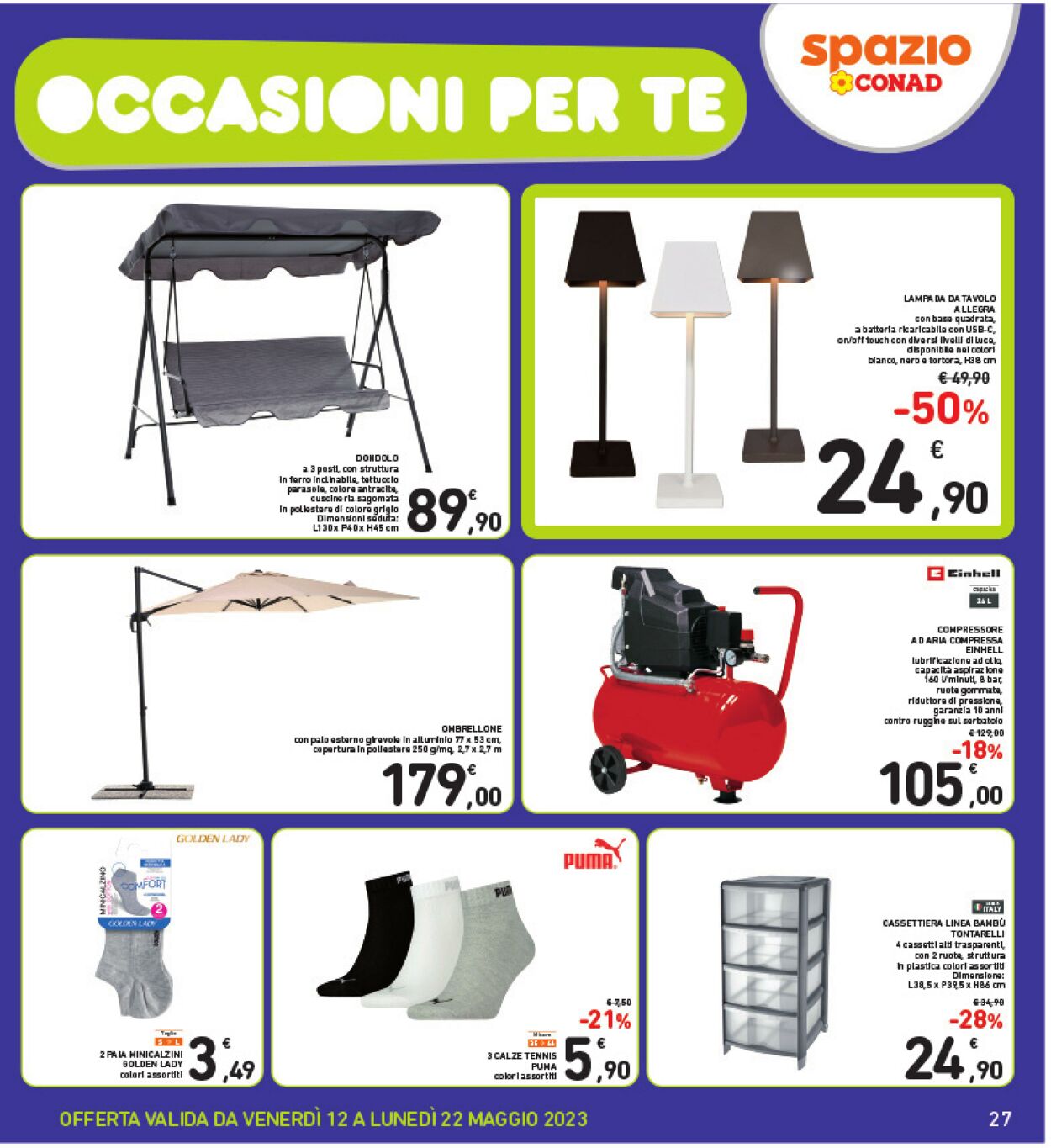 Volantino Conad 12.05.2023 - 22.05.2023