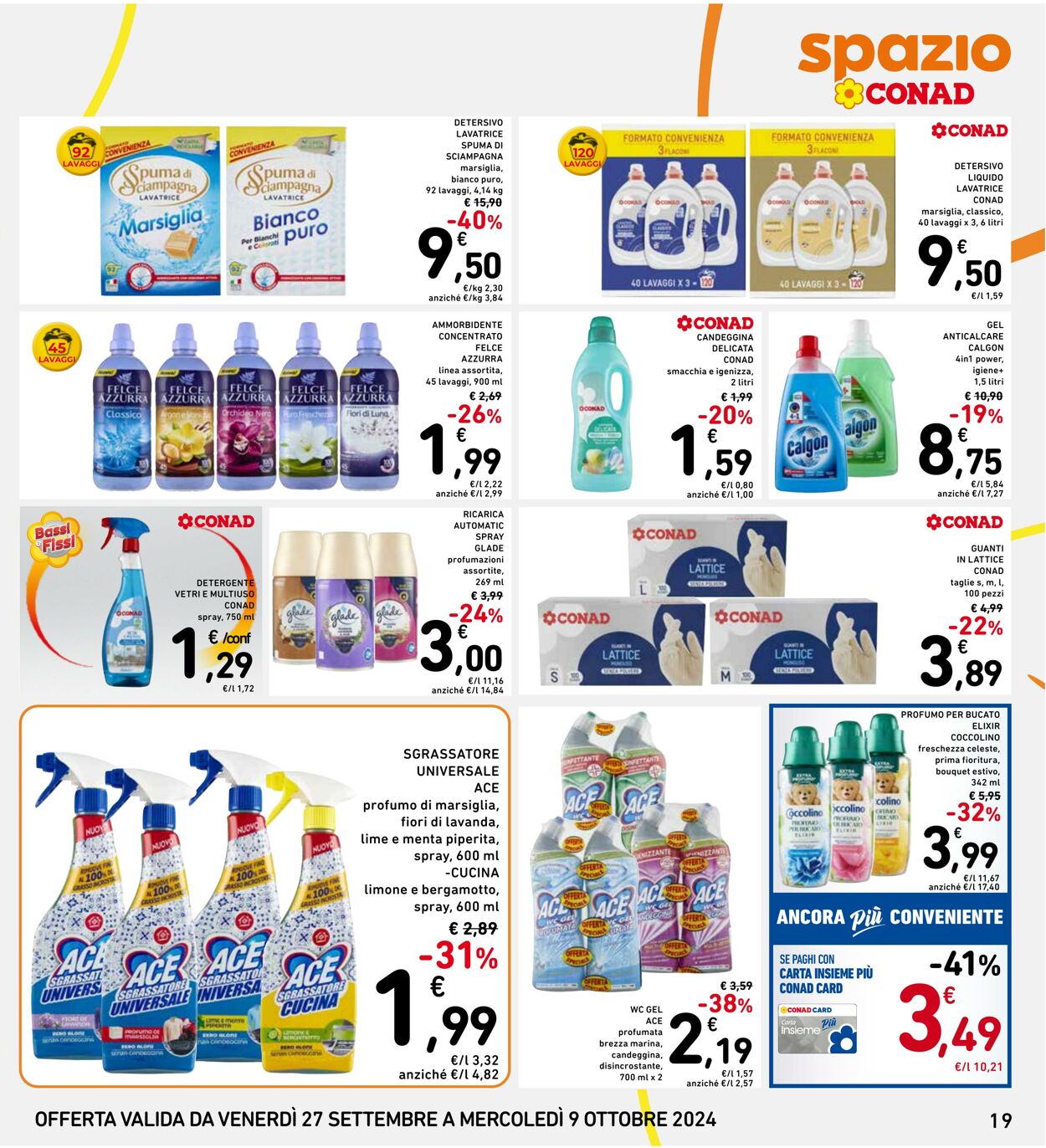 Volantino Conad 27.09.2024 - 09.10.2024