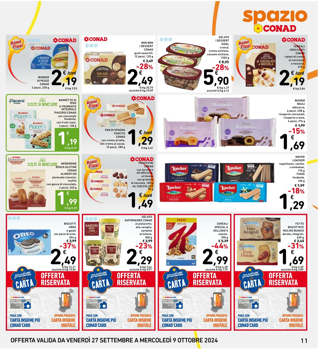 Volantino Conad 27.09.2024 - 09.10.2024