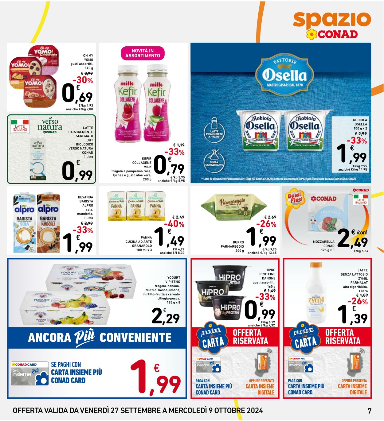 Volantino Conad 27.09.2024 - 09.10.2024