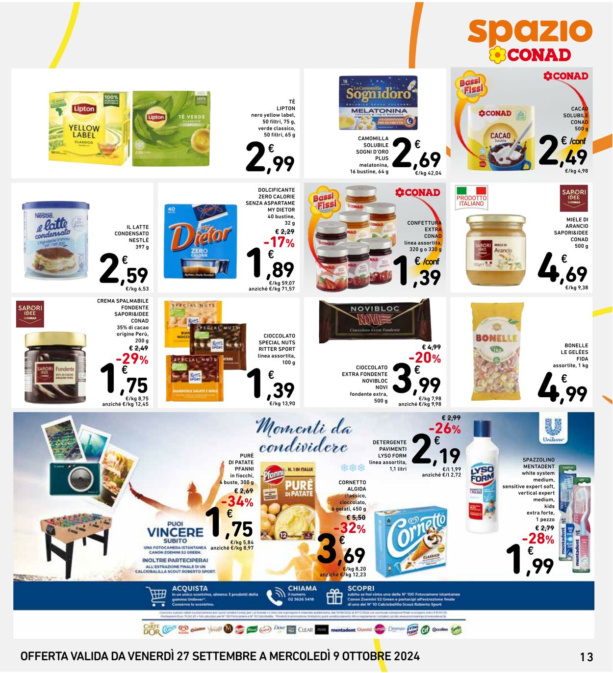 Volantino Conad 27.09.2024 - 09.10.2024