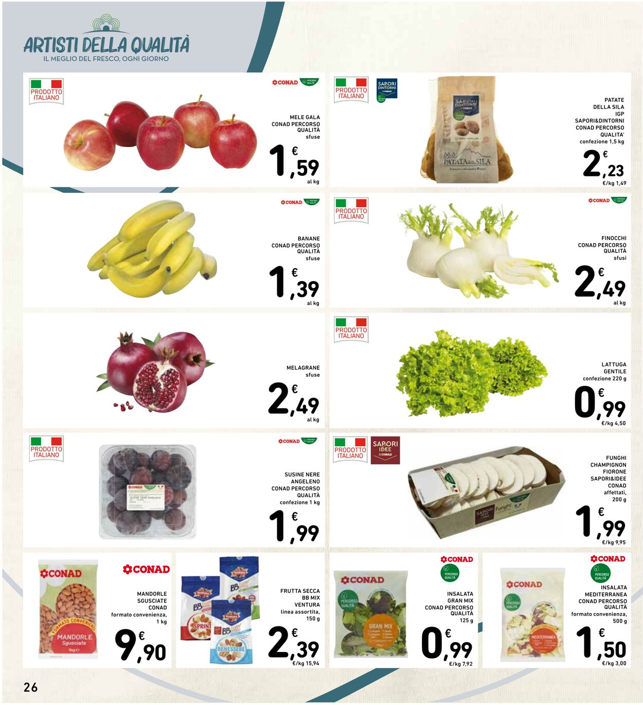 Volantino Conad 27.09.2024 - 09.10.2024