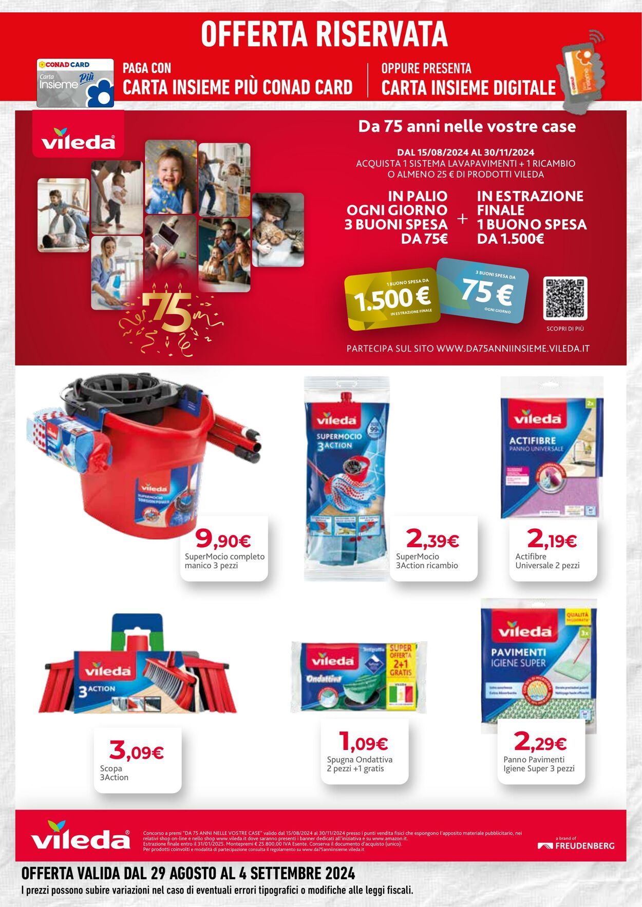 Volantino Conad 29.08.2024 - 04.09.2024