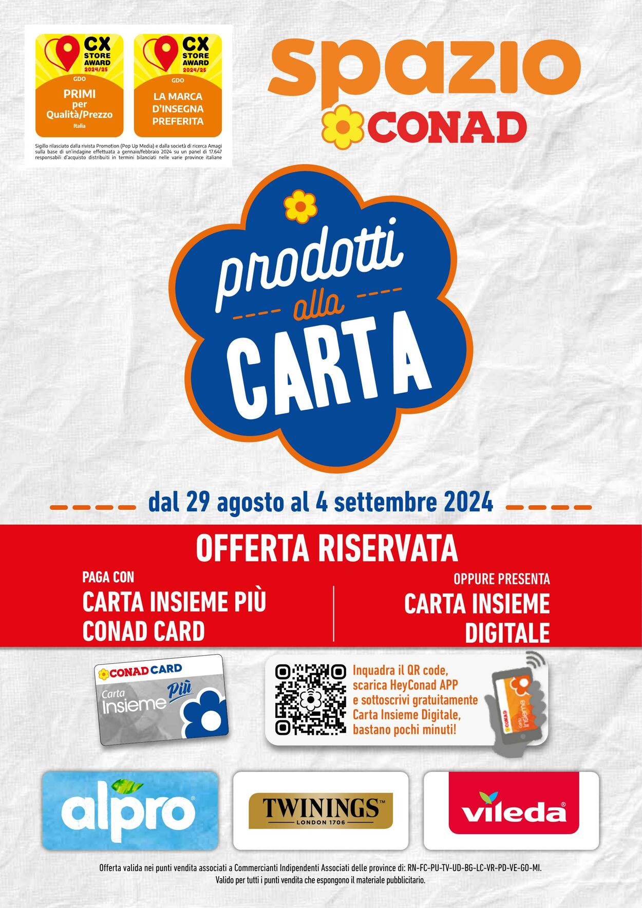 Volantino Conad 29.08.2024 - 04.09.2024