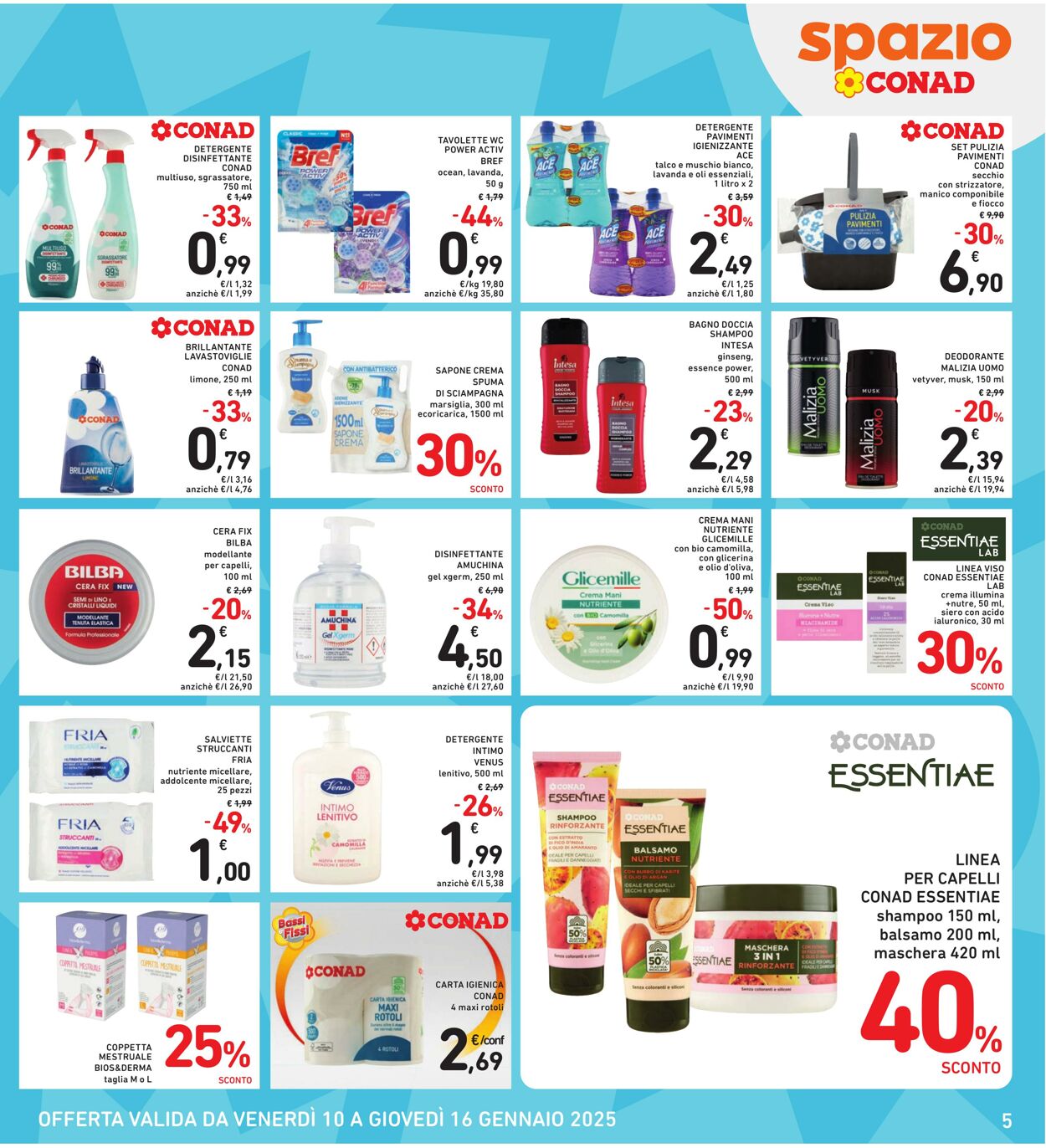 Volantino Conad 10.01.2025 - 16.01.2025