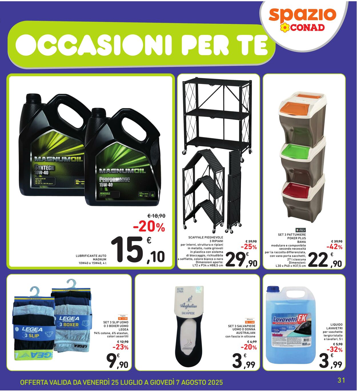 Volantino Conad 07.08.2025 - 07.08.2025