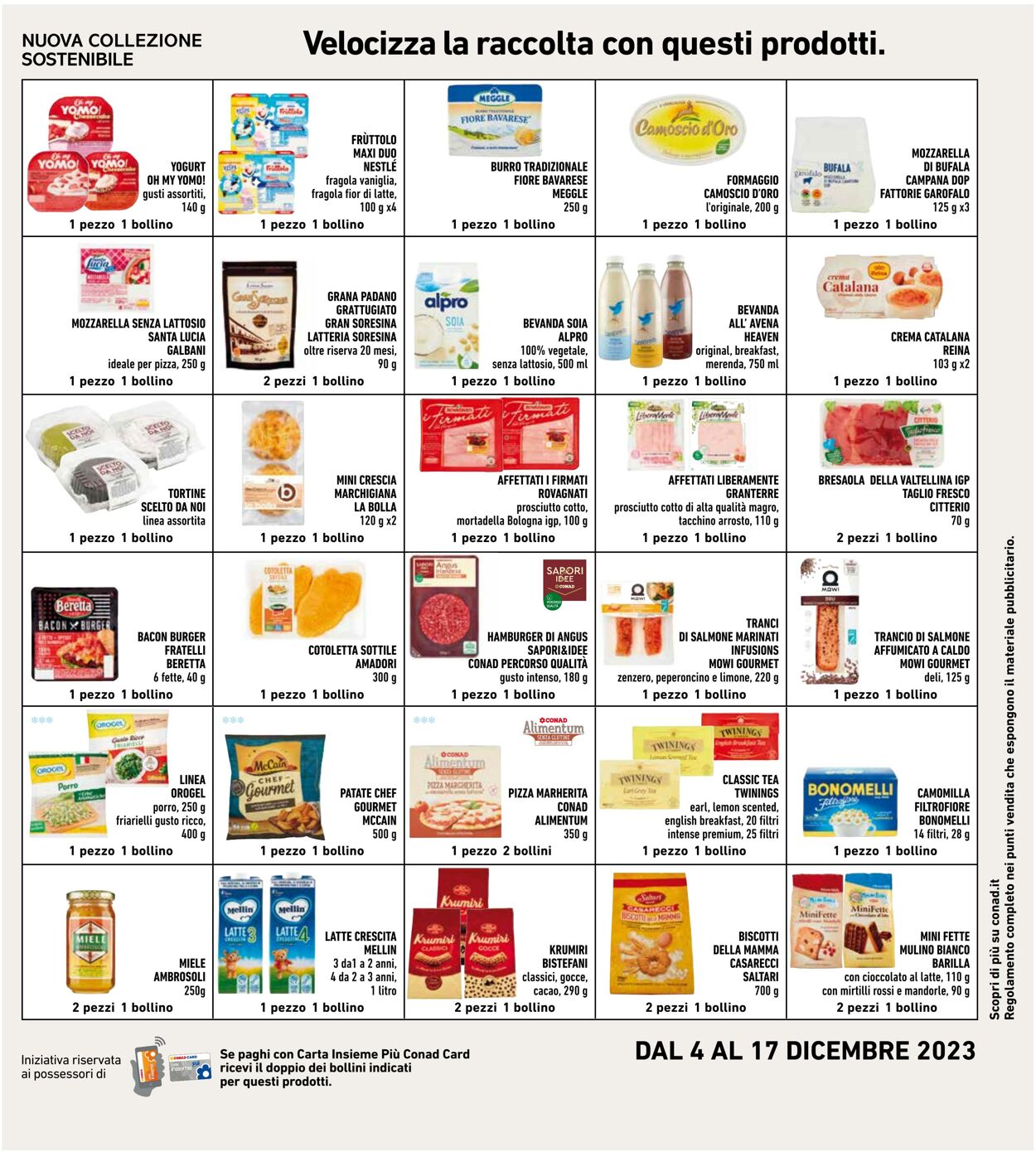 Volantino Conad 01.11.2023 - 10.12.2023