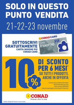 Volantino Conad 21.11.2024 - 23.11.2024