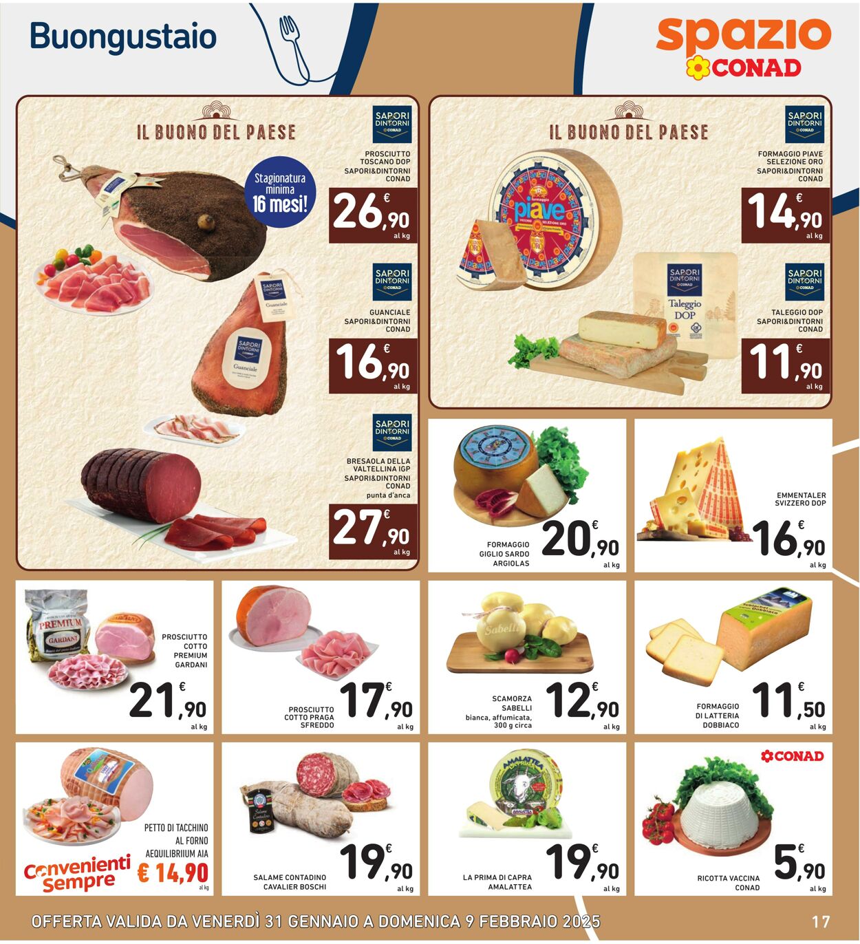 Volantino Conad 31.01.2025 - 09.02.2025