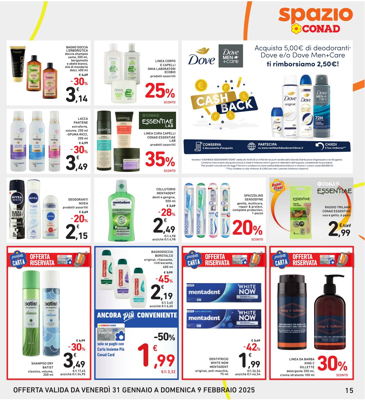 Volantino Conad 31.01.2025 - 09.02.2025