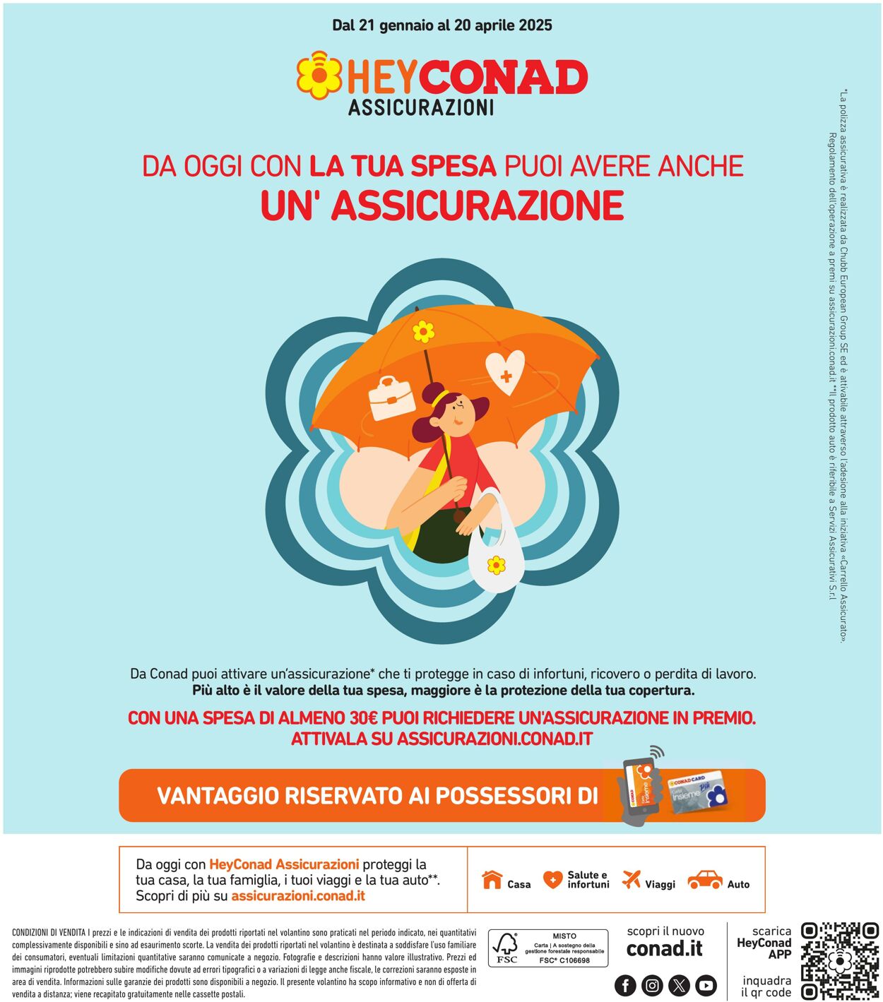 Volantino Conad 31.01.2025 - 09.02.2025