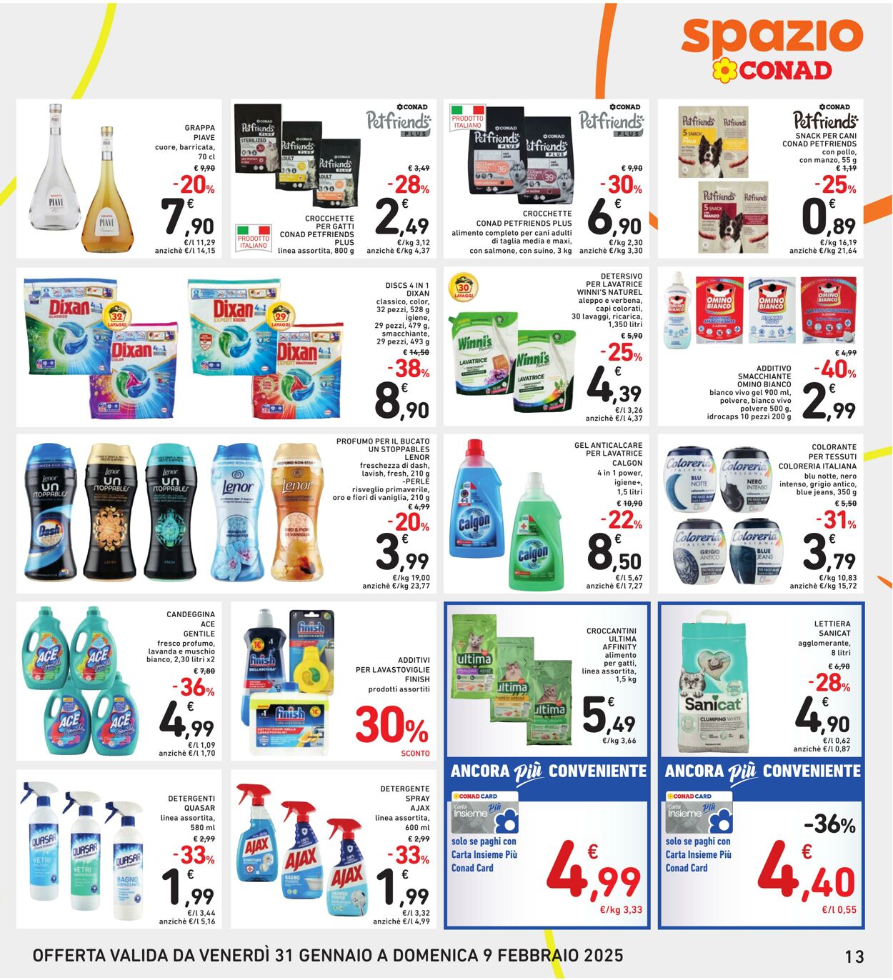 Volantino Conad 31.01.2025 - 09.02.2025