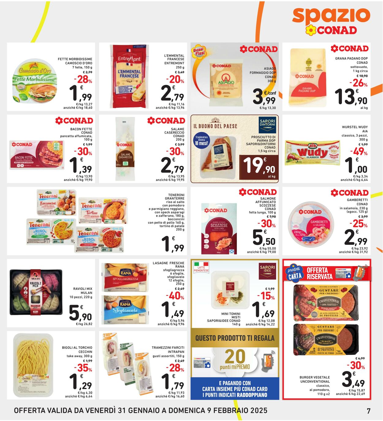 Volantino Conad 31.01.2025 - 09.02.2025