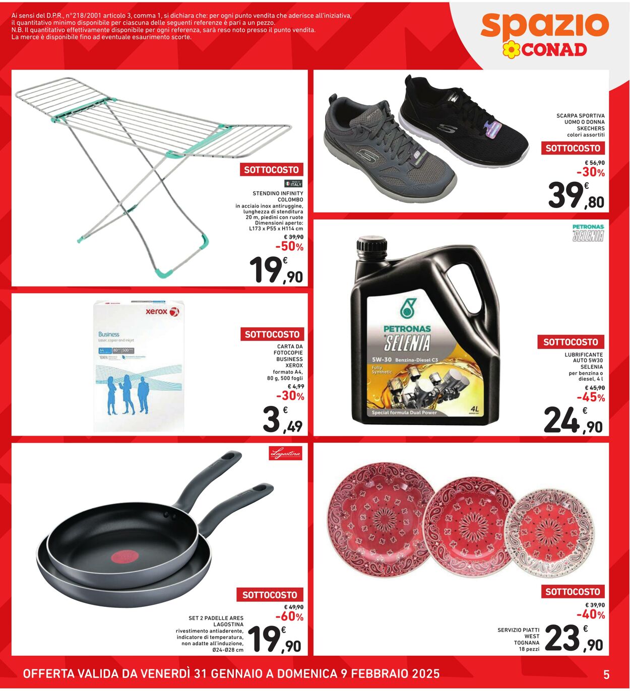 Volantino Conad 31.01.2025 - 09.02.2025