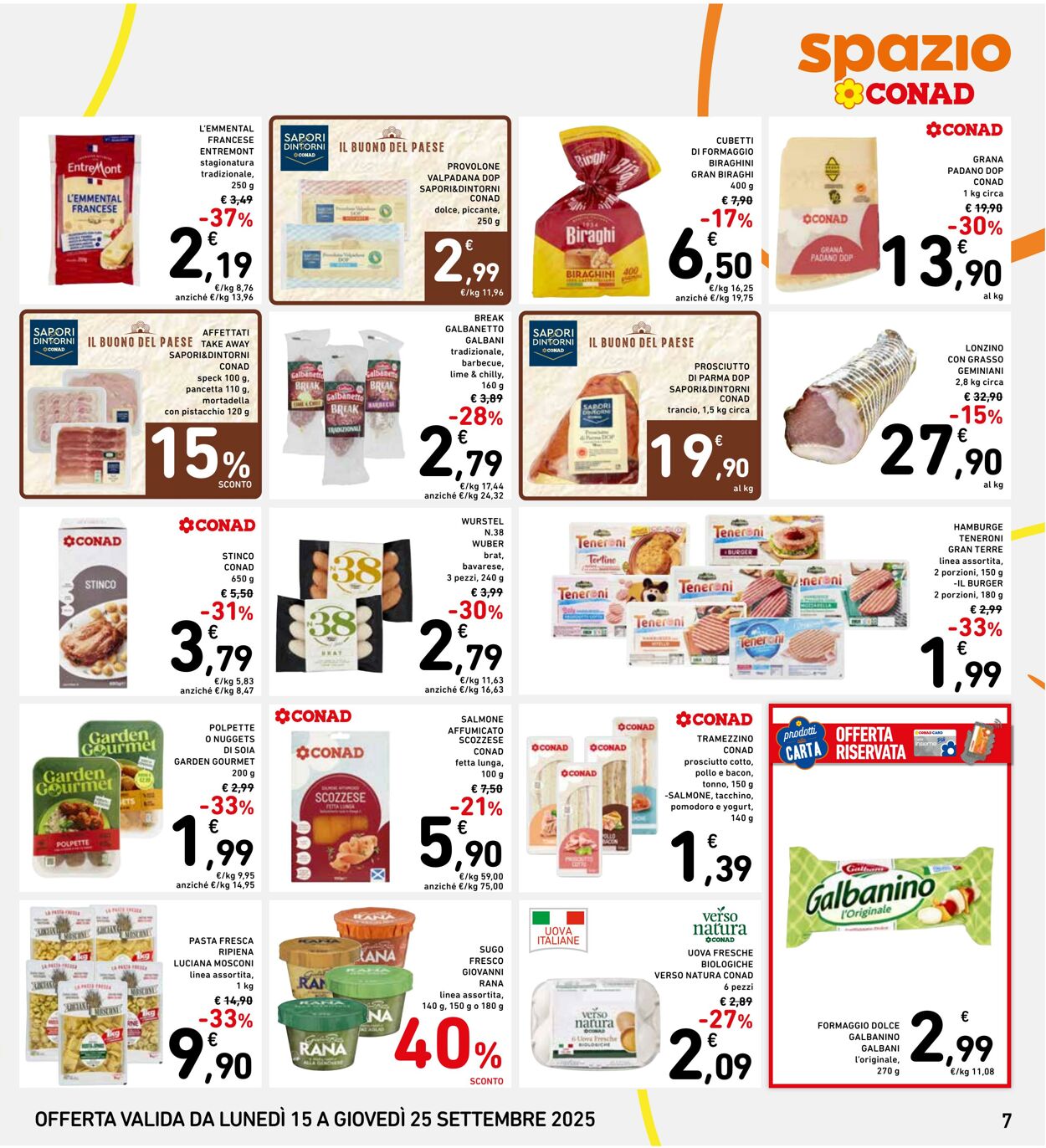 Volantino Conad 19.09.2025 - 19.09.2025