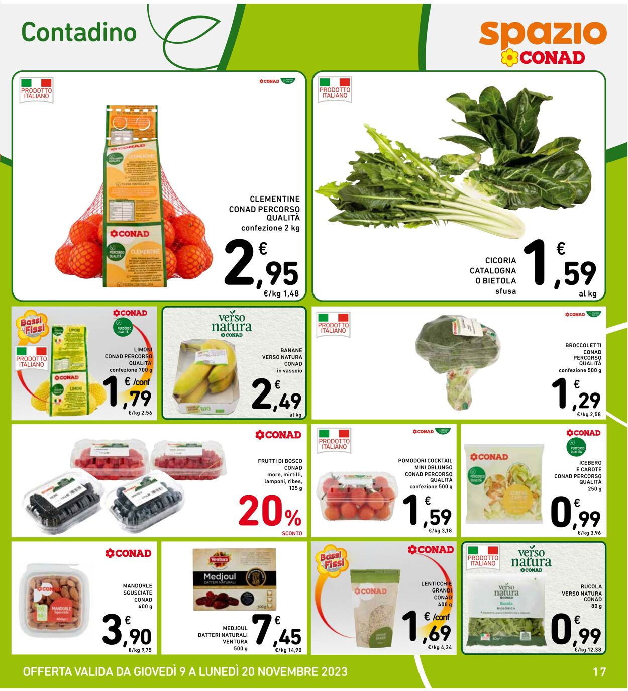 Volantino Conad 09.11.2023 - 20.11.2023