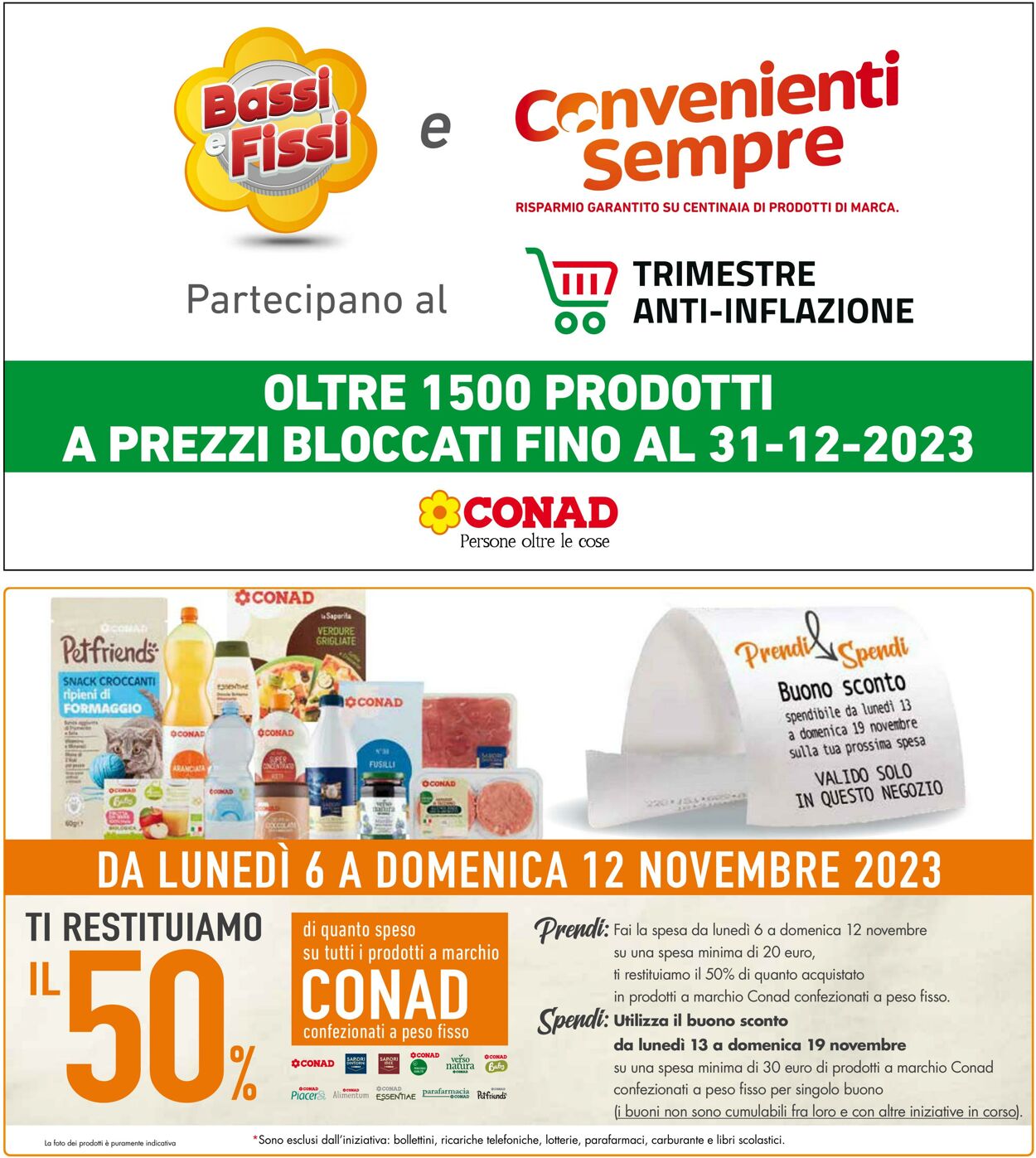 Volantino Conad 09.11.2023 - 20.11.2023