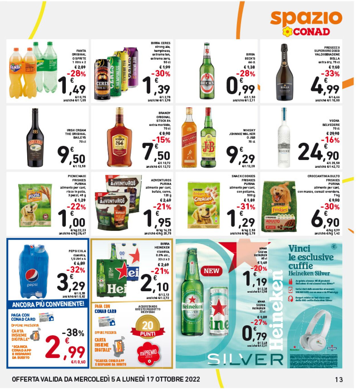 Volantino Conad 05.10.2022 - 17.10.2022