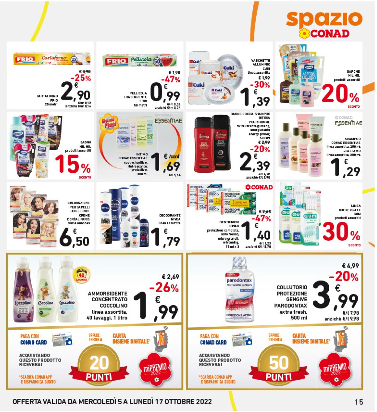 Volantino Conad 05.10.2022 - 17.10.2022