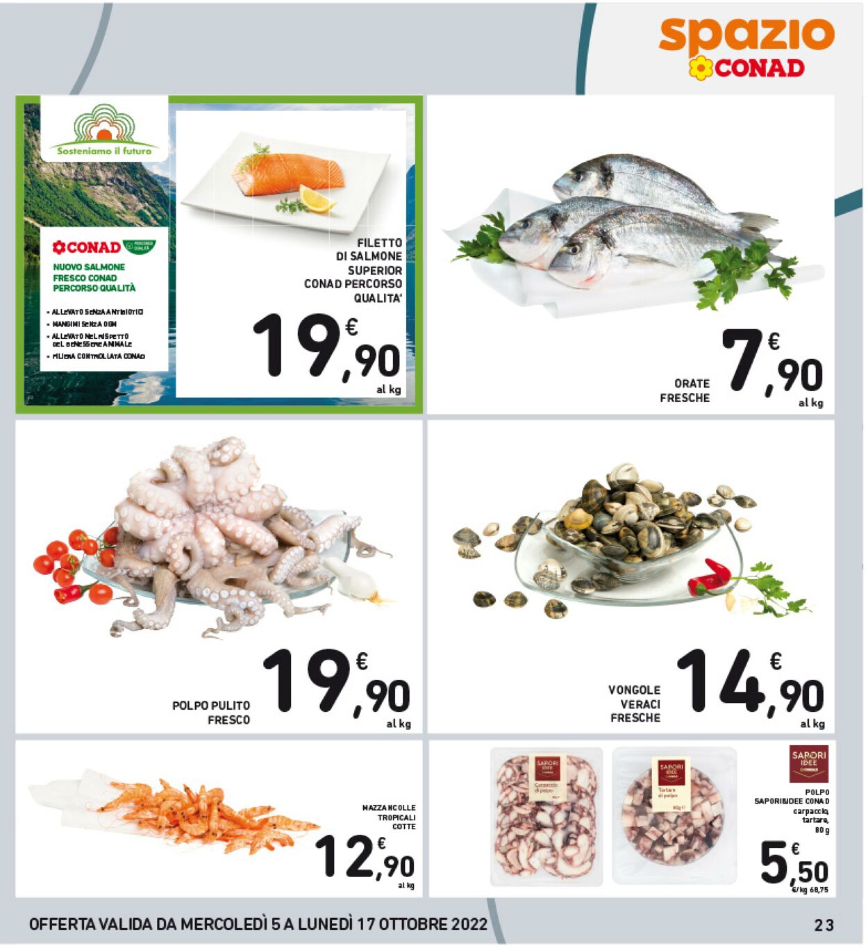 Volantino Conad 05.10.2022 - 17.10.2022