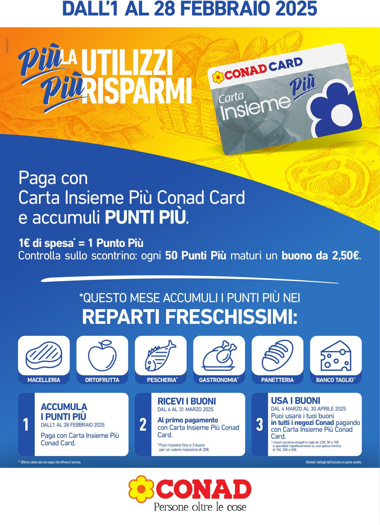 Volantino Conad 01.02.2025 - 28.02.2025