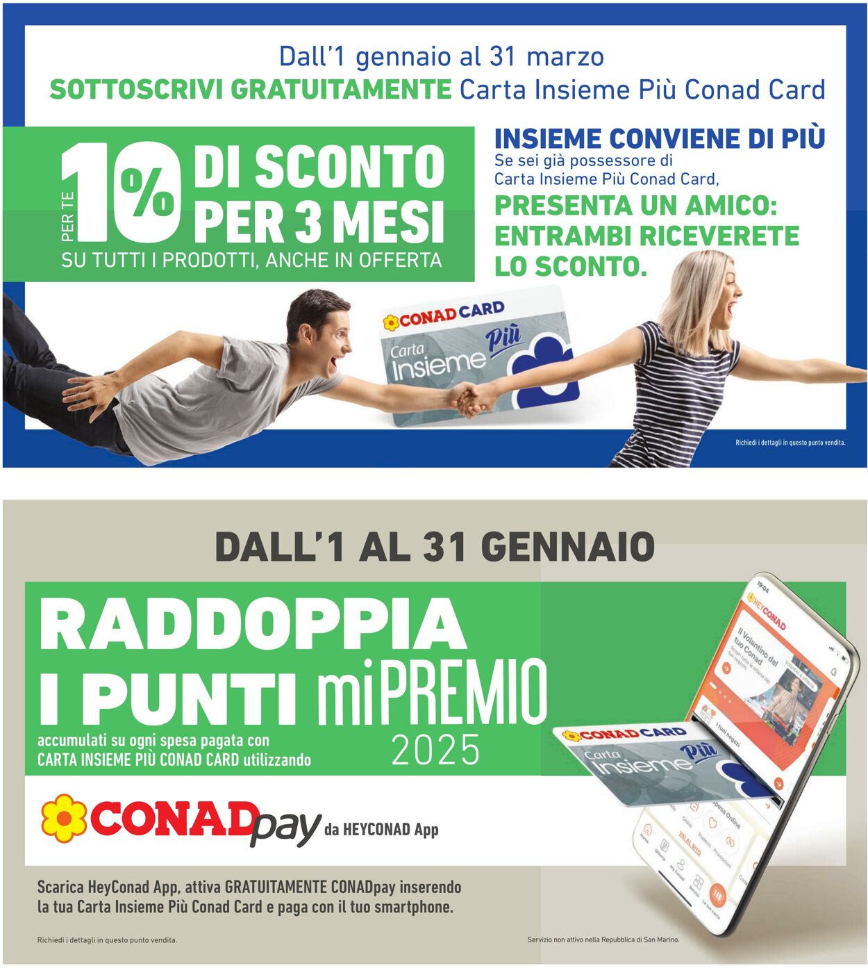 Volantino Conad 03.01.2025 - 16.01.2025