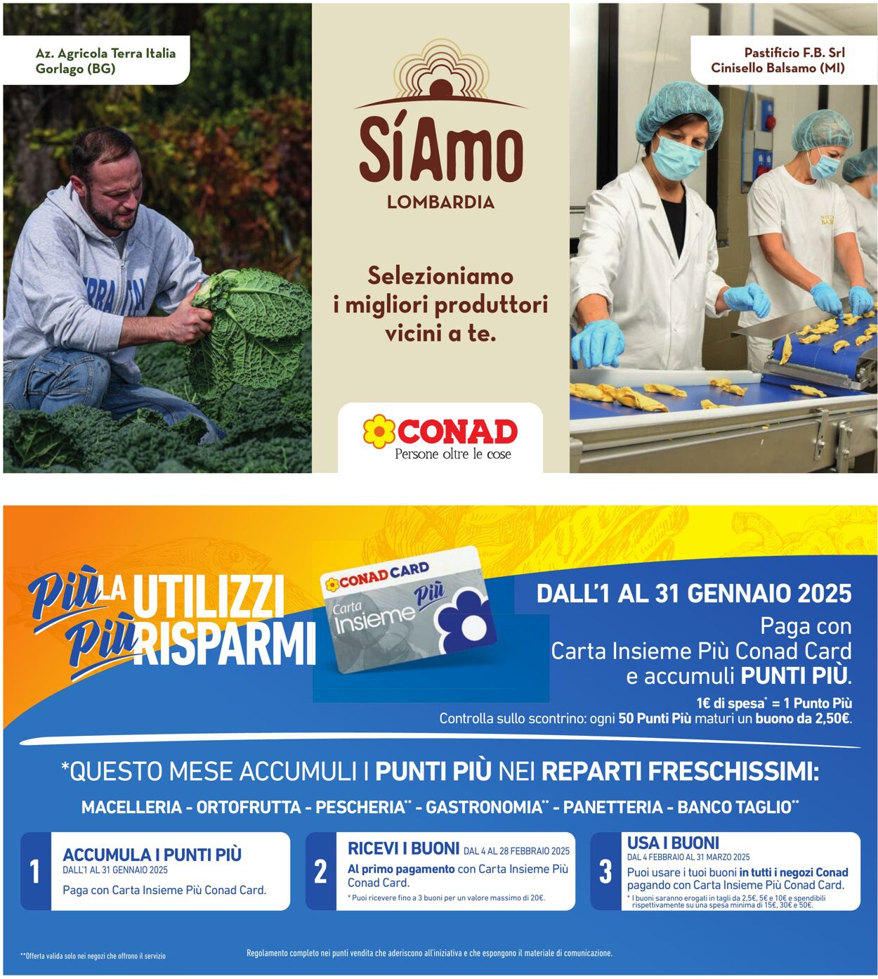 Volantino Conad 03.01.2025 - 16.01.2025