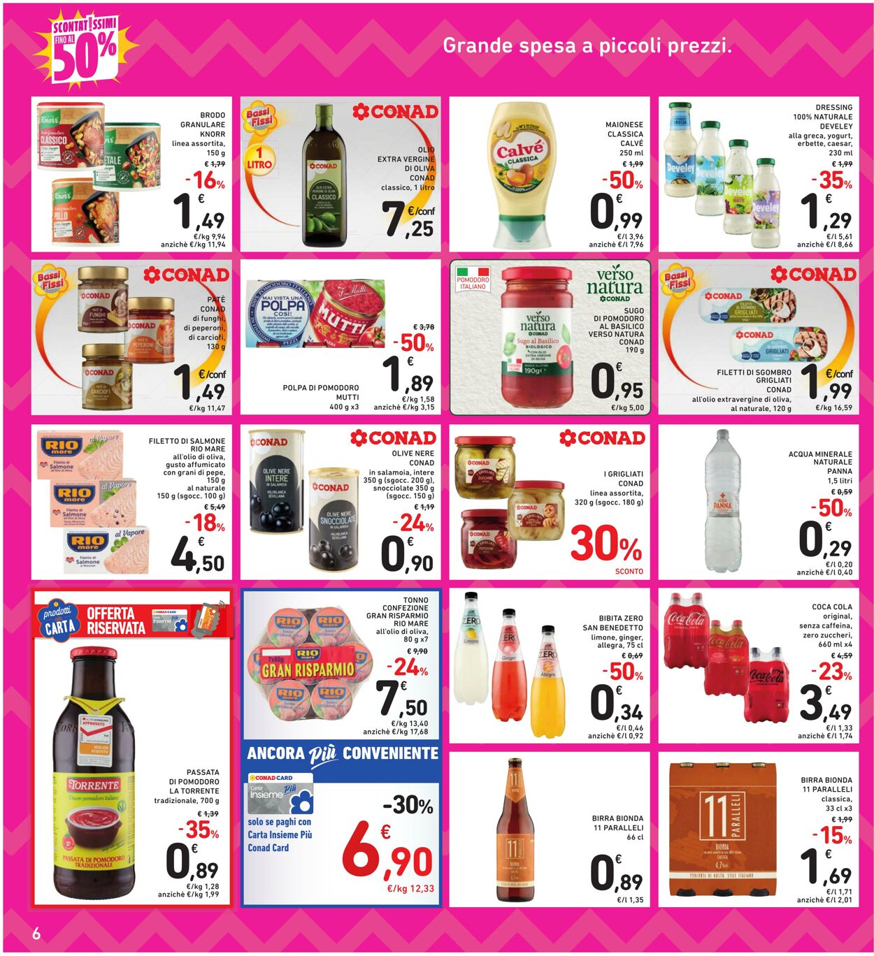 Volantino Conad 03.01.2025 - 16.01.2025