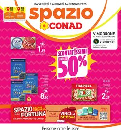 Volantino Conad 03.01.2025 - 16.01.2025