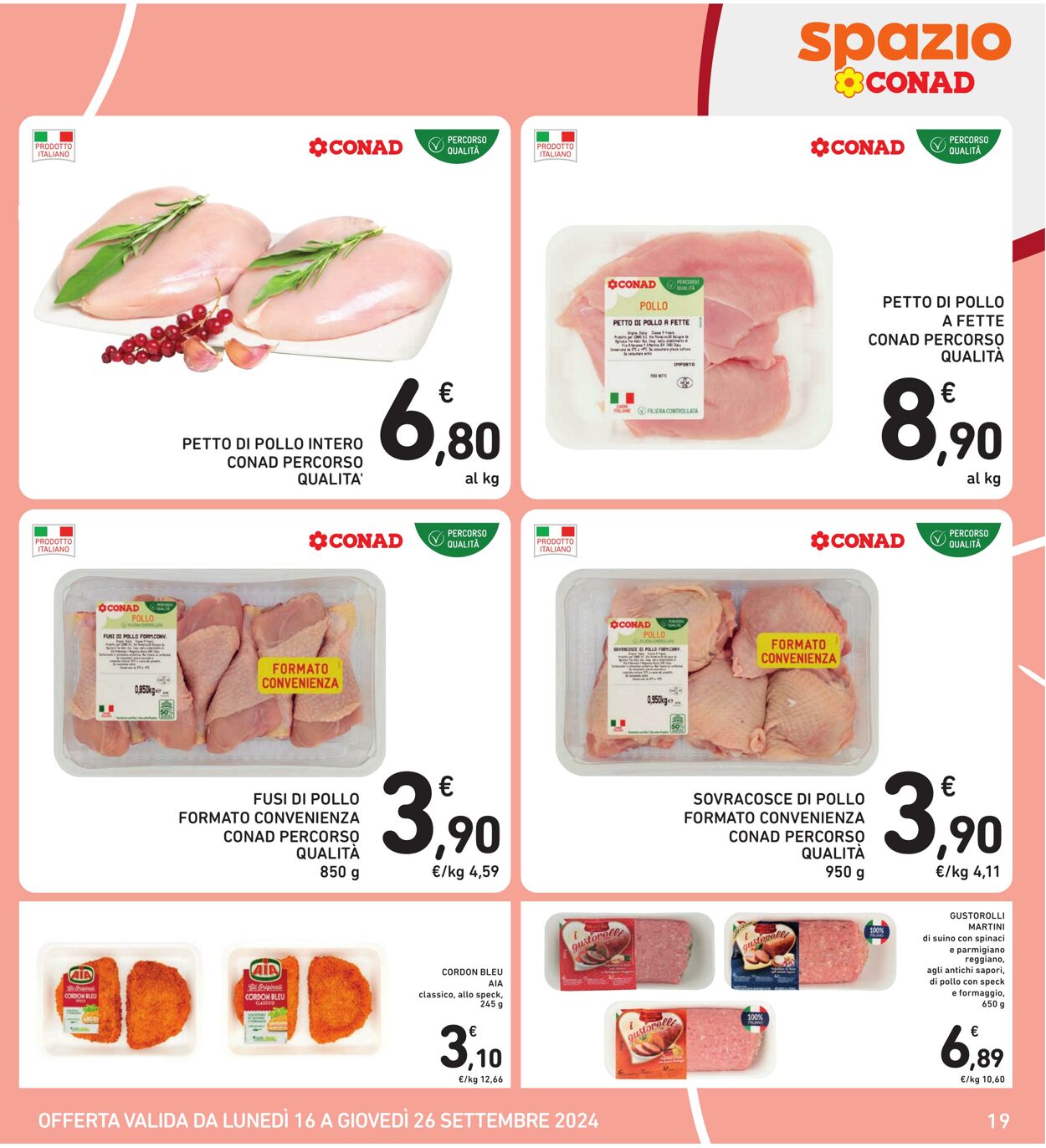 Volantino Conad 16.09.2024 - 26.09.2024