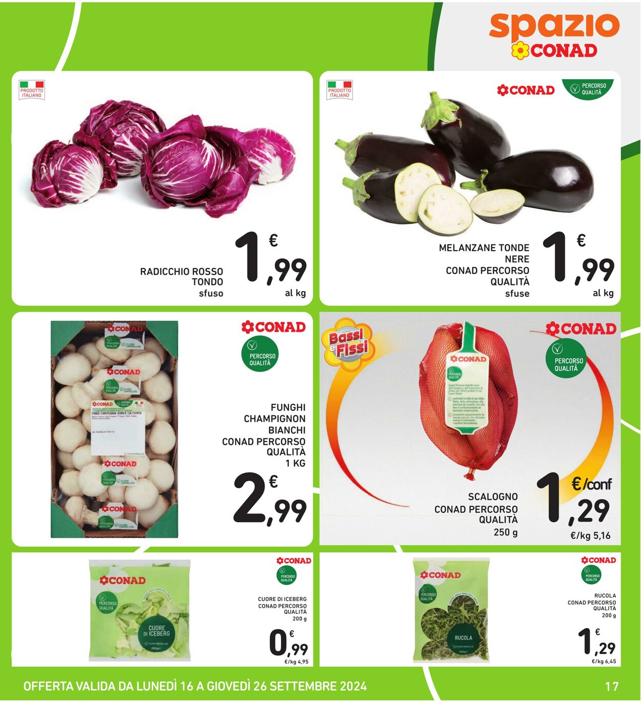 Volantino Conad 16.09.2024 - 26.09.2024